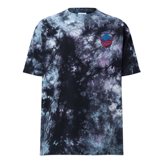 Oversized tie-dye t-shirt