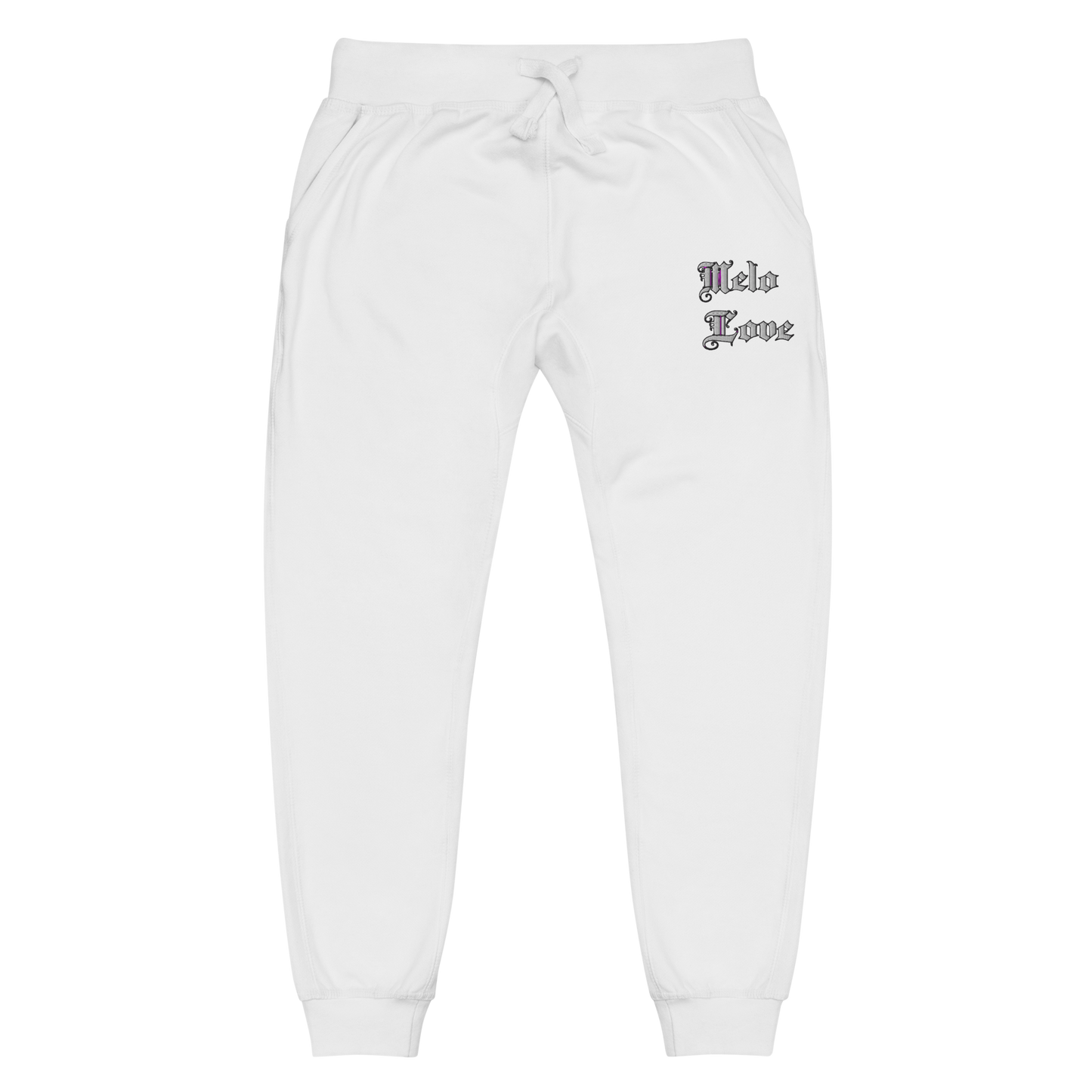 Unisex fleece sweatpants